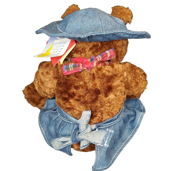 Build A Bear Plush Ltd. Edition Centennial 2nd Series 12" Clothed Tags Hat Teddy - Picture 4 of 11